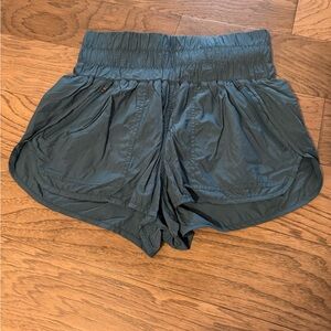 Free People Women's Green Athletic Shorts